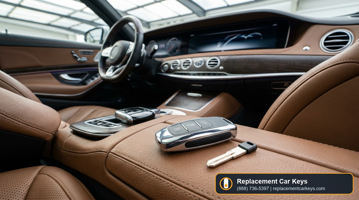 Mercedes-Benz replacement key smart fob photo